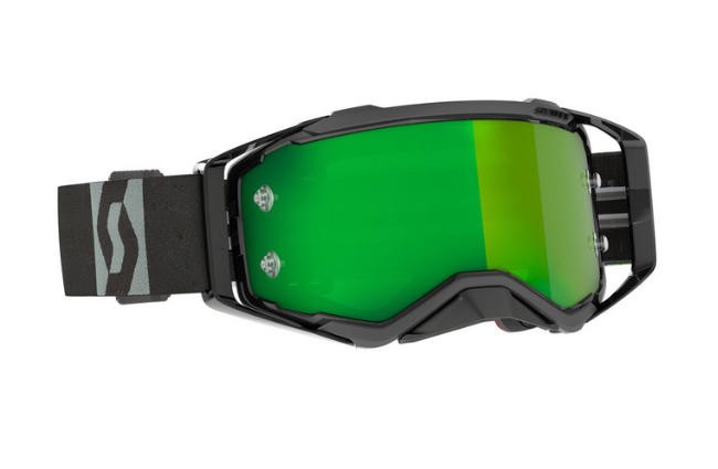 アクサルタ　XB165 4L Ochelari MX Cross Enduro ATV Scott Goggle Prospect Chrome negru